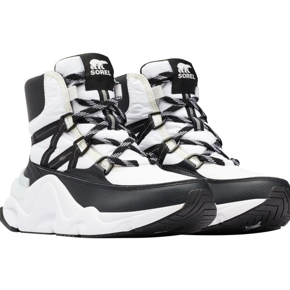 Sorel Black and White Footwear